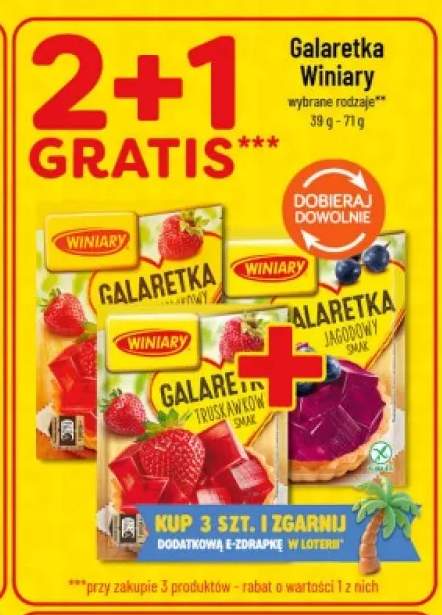 Galaretka o smaku cytrynowym Winiary +2 warianty
