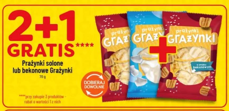 Prażynki solone Grażynki +1 wariant