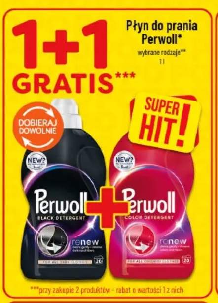 Płyn do prania Perwoll Black Detergent +1 wariant