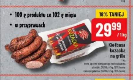 Kiełbasa kozacka na grilla Pekpol