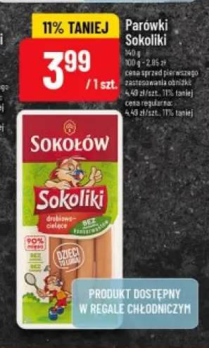 Parówki Sokoliki Sokołów