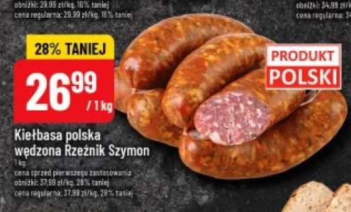 Kiełbasa polska wędzona Rzeźnik Szymon