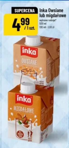 Napój owsiany Inka +1 wariant