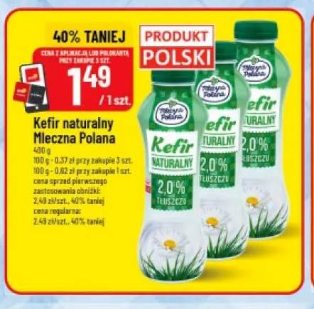 Kefir naturalny Mleczna Polana
