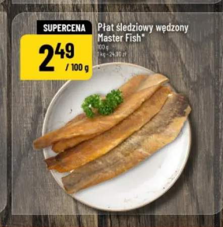 Płat śledziowy wędzony Master Fish