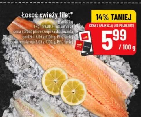 Łosoś świeży filet