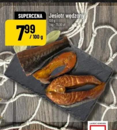 Jesiotr wędzony