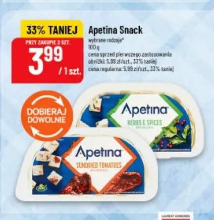 Ser Apetina Snack Herbs & Spices +1 wariant
