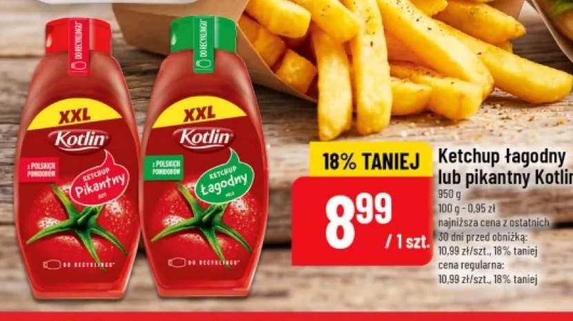 Ketchup łagodny Kotlin +1 wariant