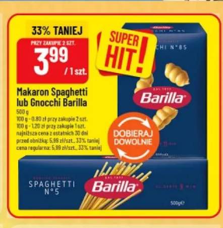 Makaron Spaghetti Barilla +1 wariant