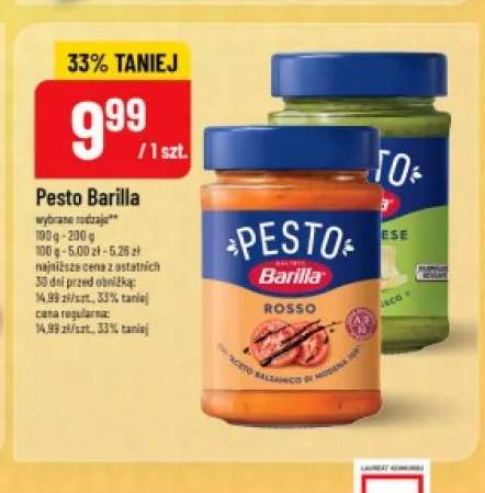 Pesto Rosso Barilla +1 wariant