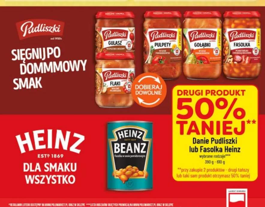 Gulasz wieprzowo-wołowy Pudliszki +6 wariantów