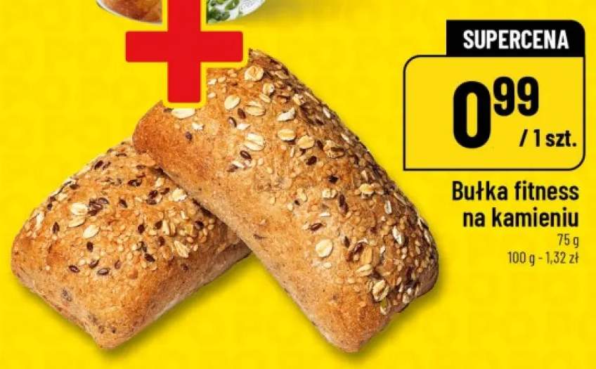 Bułka fitness na kamieniu