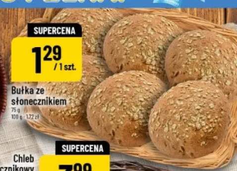 Bułka ze słonecznikiem