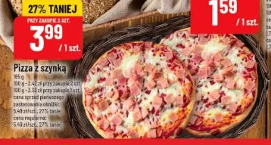 Pizza z szynką