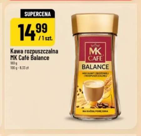 Kawa rozpuszczalna MK Café Balance