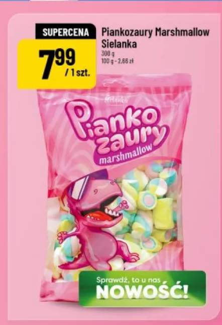 Pianki marshmallow Piankozaury Sielanka