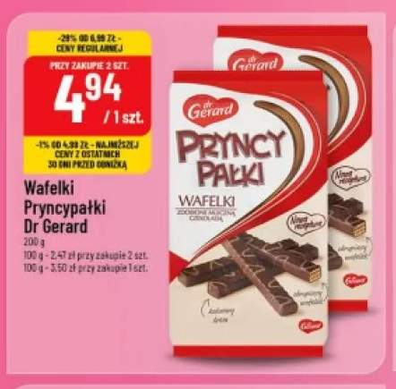 Wafelki Pryncypałki Dr Gerard