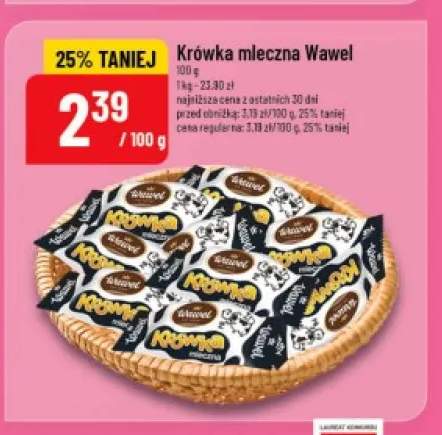 Krówka mleczna Wawel