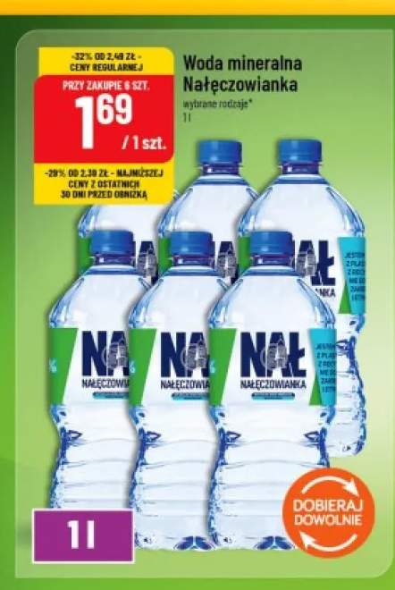 Woda mineralna Nałęczowianka