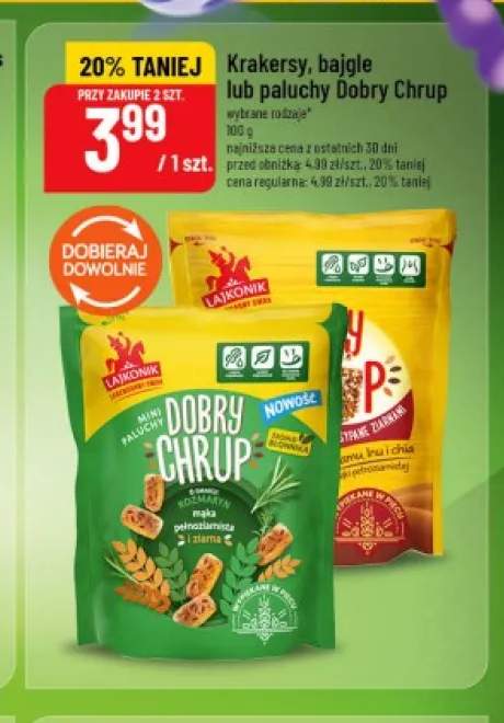 Paluchy Lajkonik Dobry Chrup +2 warianty