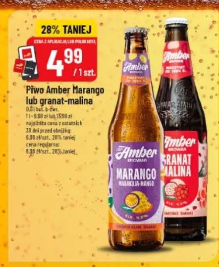 Piwo Amber Marango +1 wariant