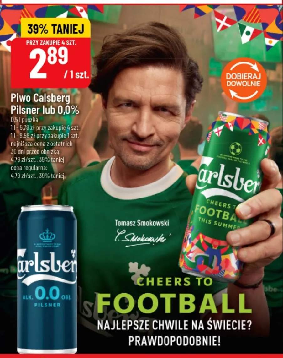 Piwo Carlsberg Pilsner +1 wariant