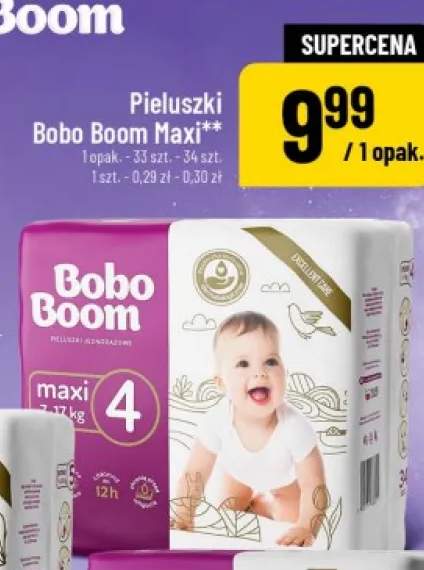 Pieluszki Bobo Boom Maxi