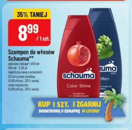Szampon do włosów Schauma Color Shine +1 wariant