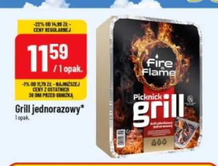 Grill jednorazowy Fire & Flame Picknick