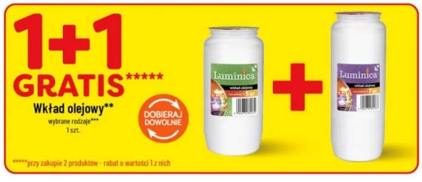 Wkład olejowy Luminica 5 dni +1 wariant