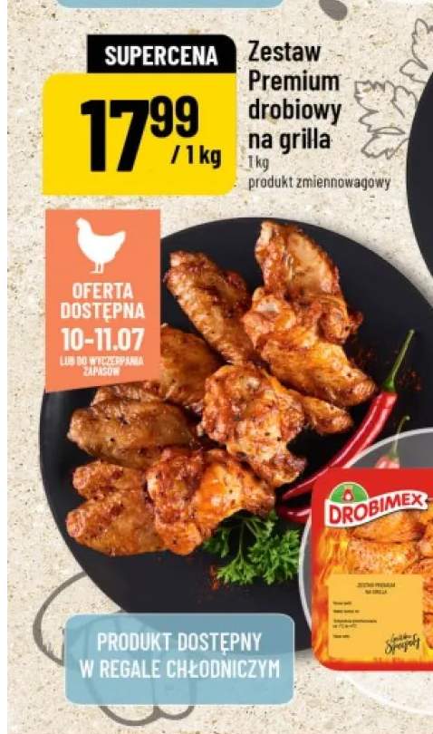Zestaw Premium drobiowy na grilla Drobimex