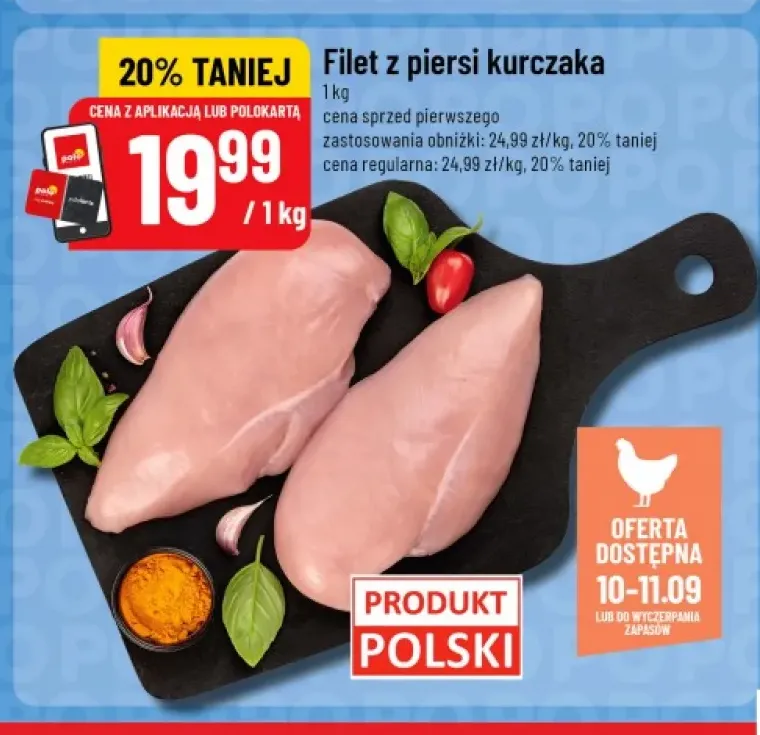 Filet z piersi kurczaka