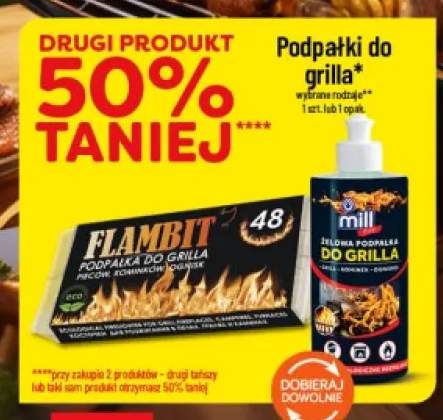 Żelowa podpałka do grilla Mill +2 warianty