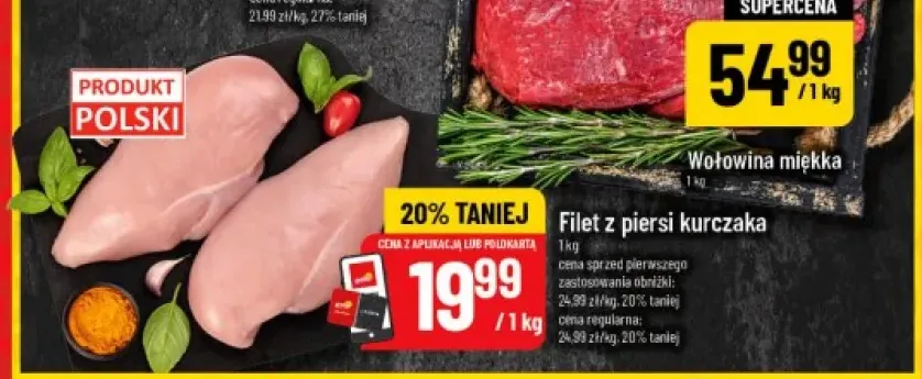Filet z piersi kurczaka