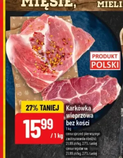 Karkówka wieprzowa bez kości