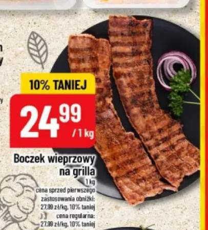 Boczek wieprzowy na grilla