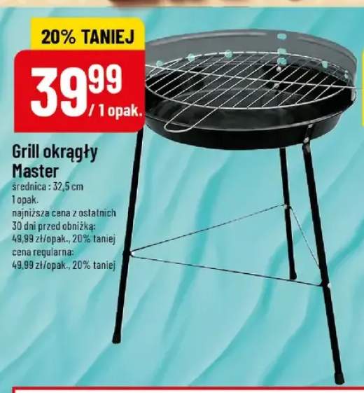 Grill okrągły Master