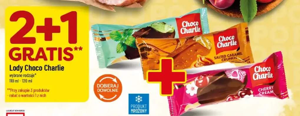 Lody Choco Charlie miętowe +2 warianty