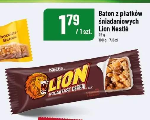 Baton z płatków śniadaniowych Lion Nestlé