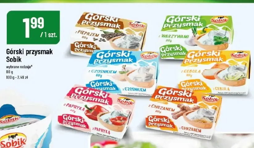 Górski Przysmak Sobik z warzywami +4 warianty