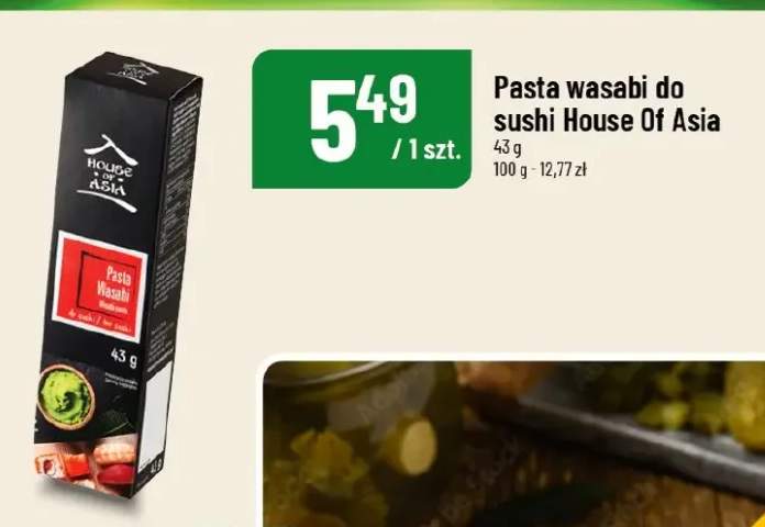 Pasta wasabi do sushi House Of Asia