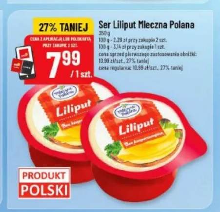 Ser Liliput Mleczna Polana