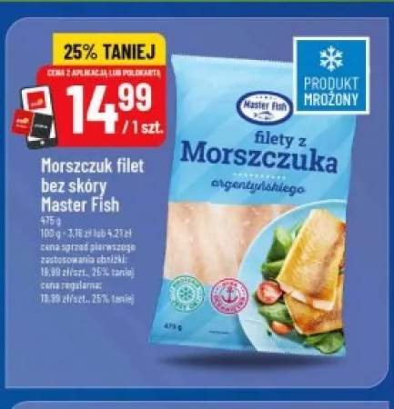 Morszczuk filet bez skóry Master Fish