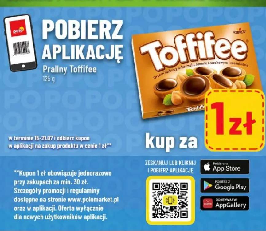 Praliny Toffifee