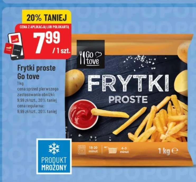 Frytki proste Go tove