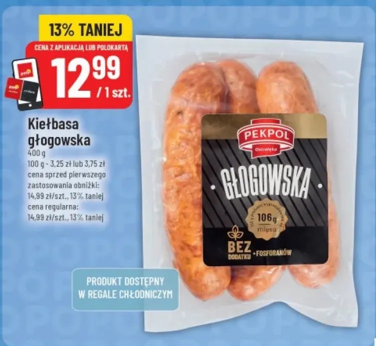 Kiełbasa głogowska Pekpol