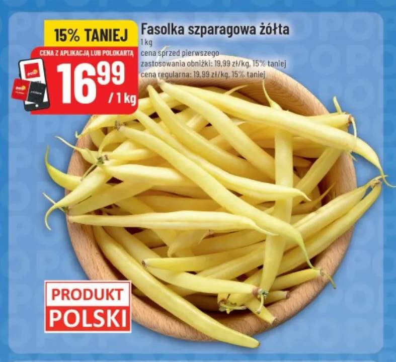 Fasolka szparagowa żółta polska
