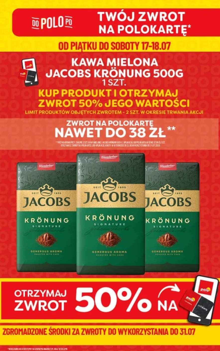 Kawa mielona Jacobs Krönung