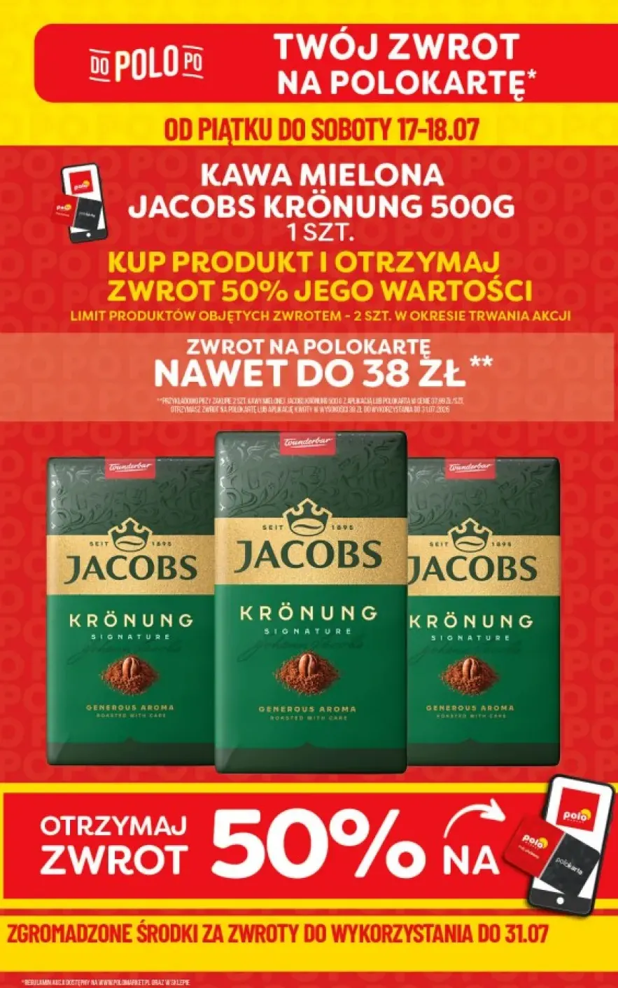 Kawa mielona Jacobs Krönung